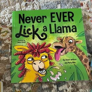 Never Ever Lick A Llama Book Euc
